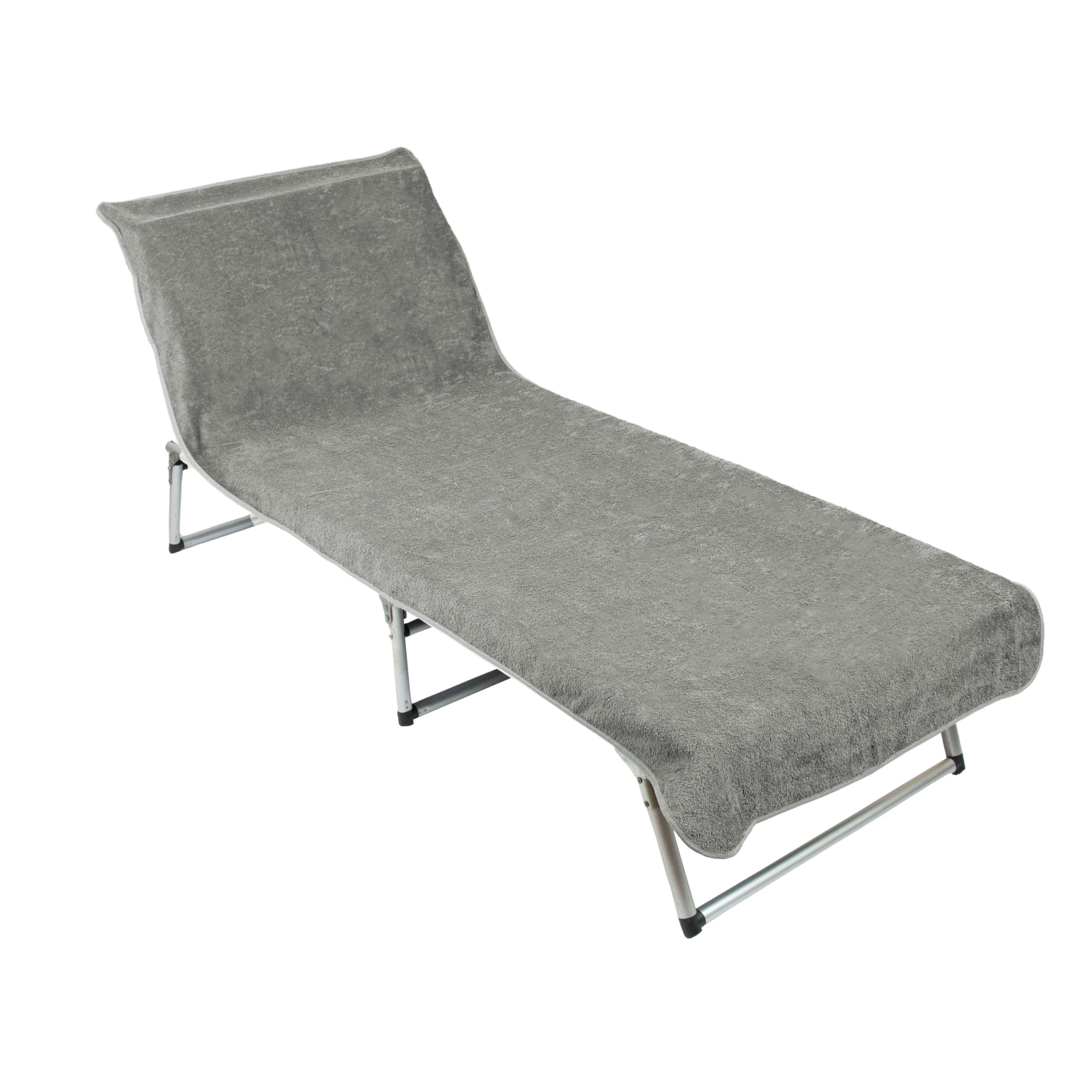 Serviette pour chaise longue de jardin en coton pour vos après-midi piscine