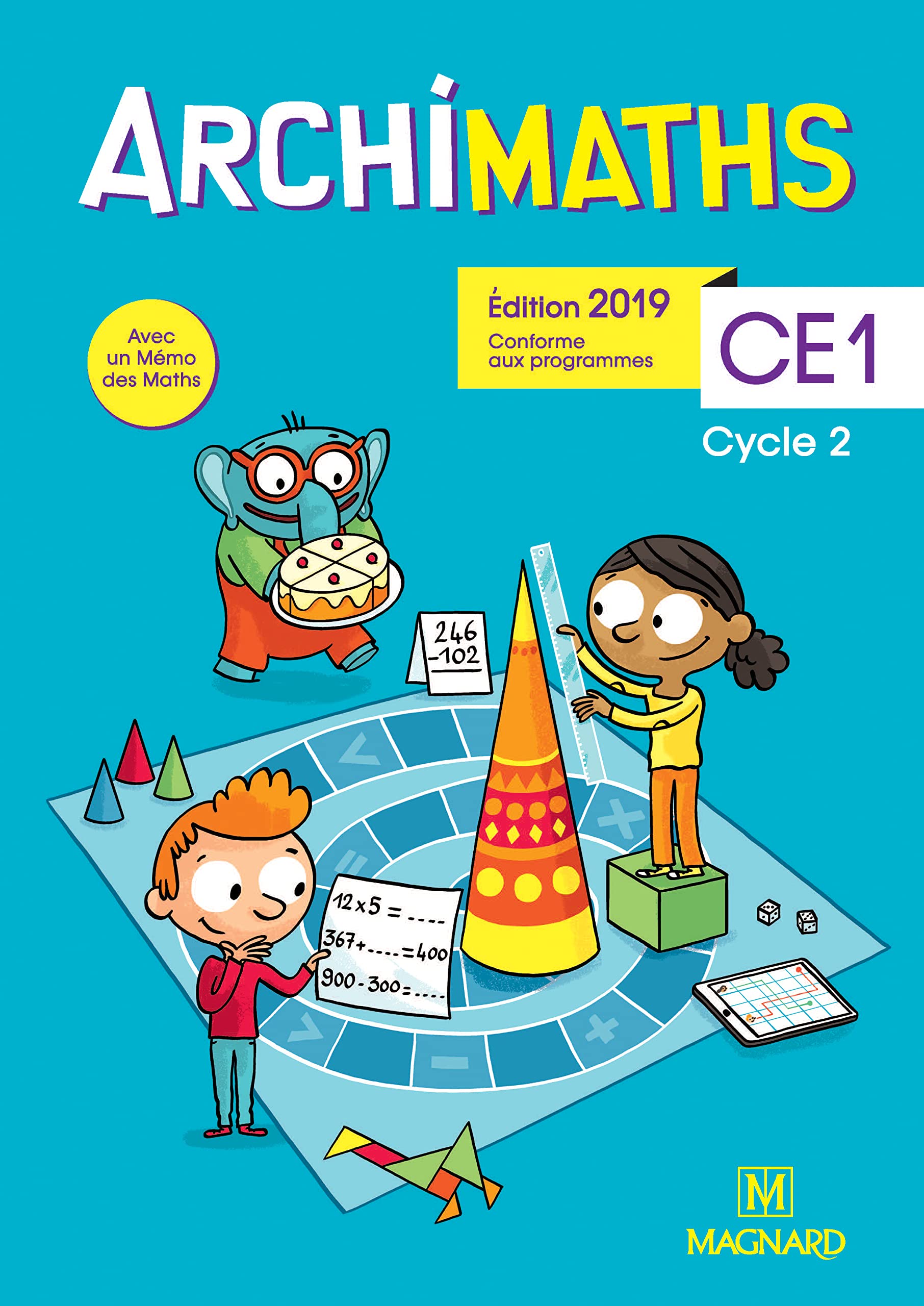 Archimaths CE1 (2019) - Fichier de l'élève + Mémo des maths