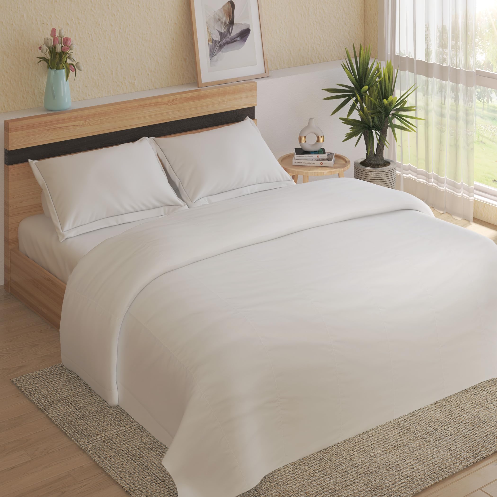 SS26-CLOUD Polyester Light Warm Duvet Filler White- 2.20X2.40M-image-22