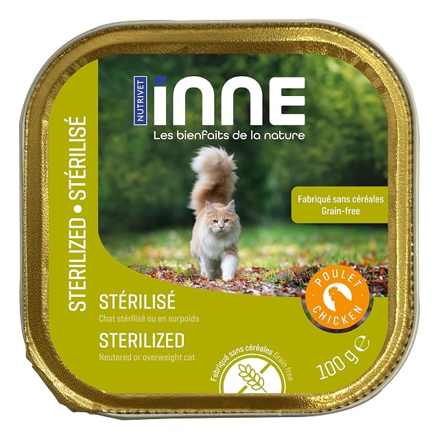 Nutrivet - INNE Gato - Paté - Gato esterilizado - Pollo 100g