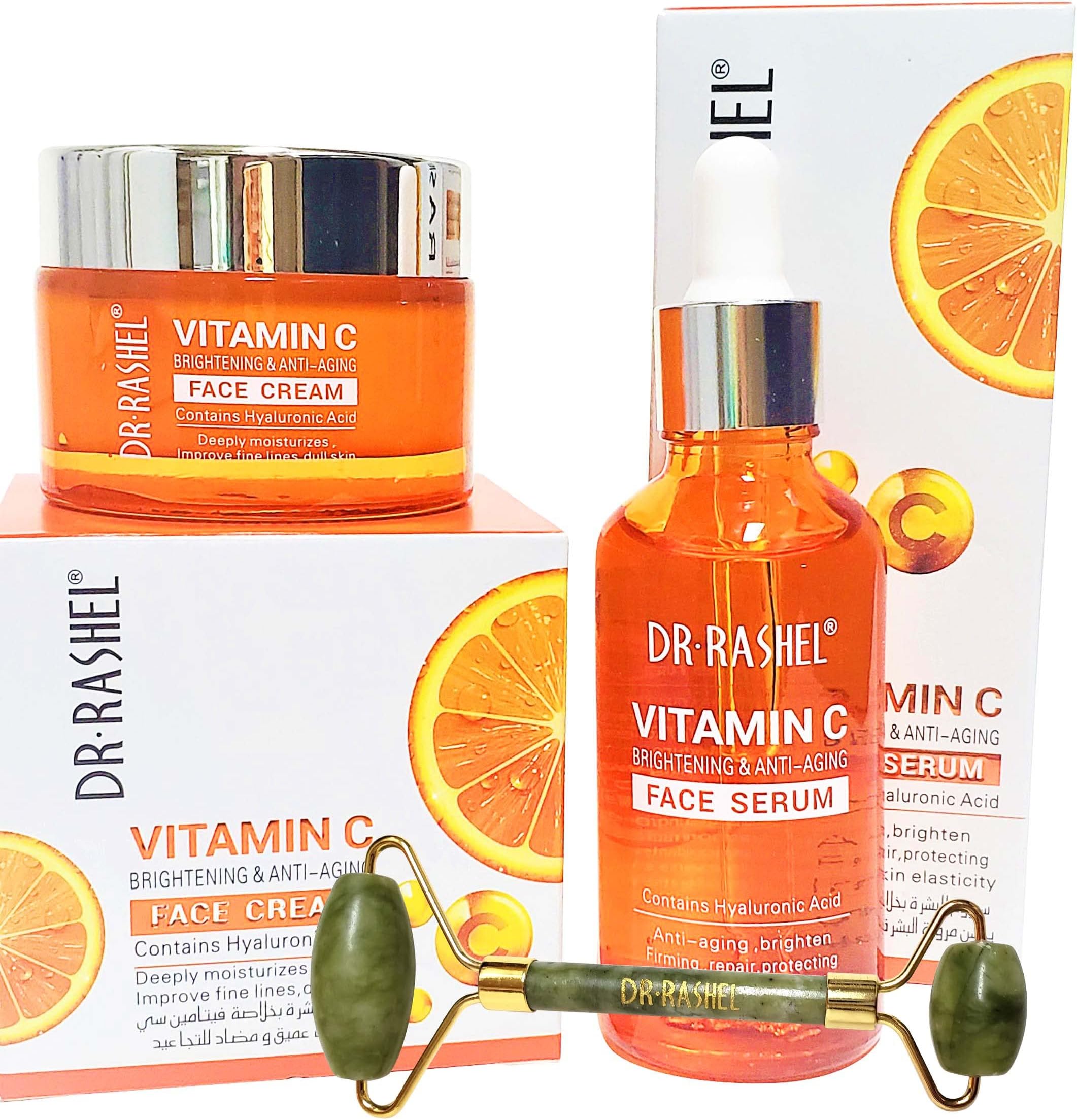 Dr Rashel Vitamin C Face Serum And Vitamin C Face Cream