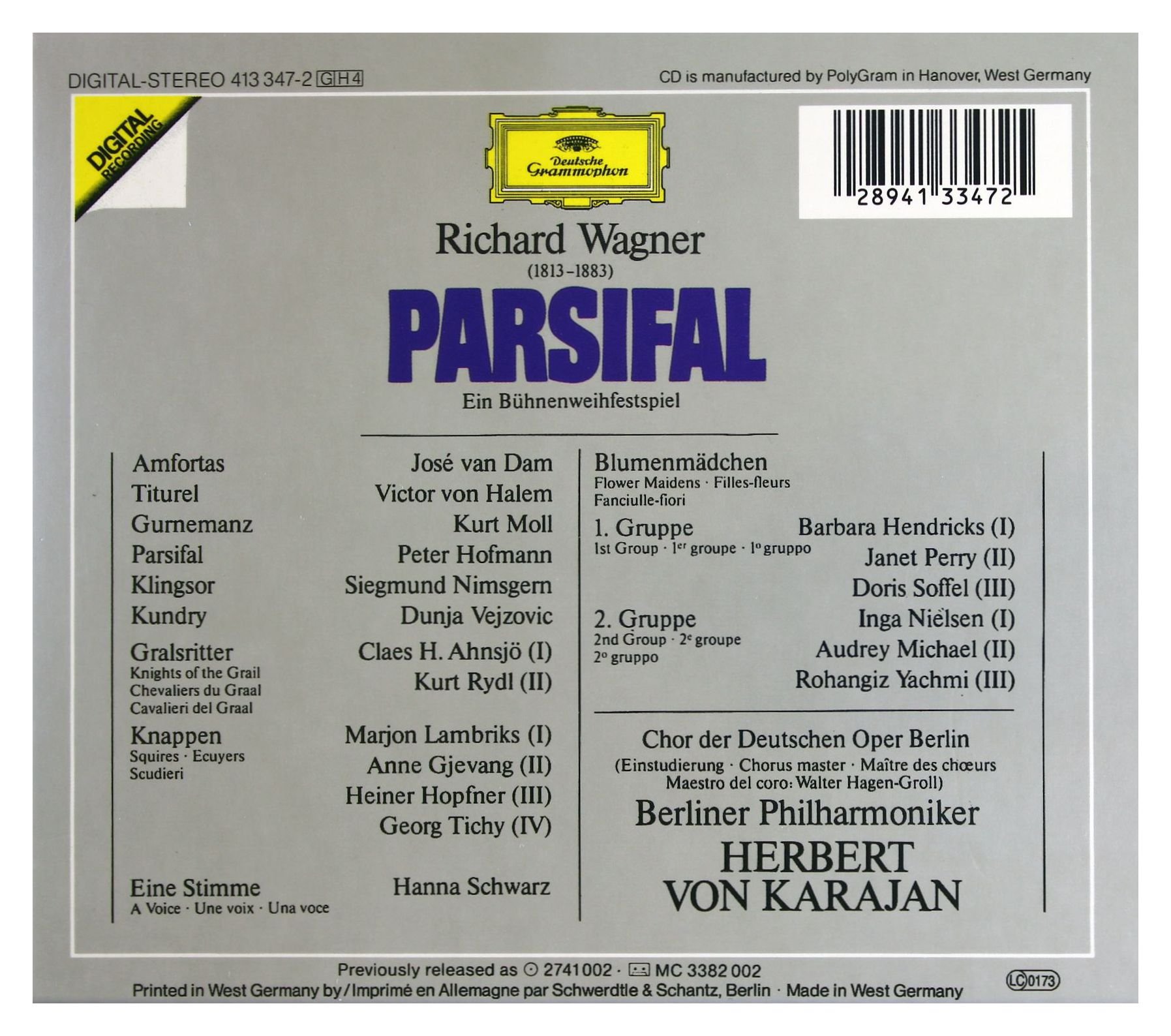 Wagner: Parsifal (Gesamtaufnahme)
