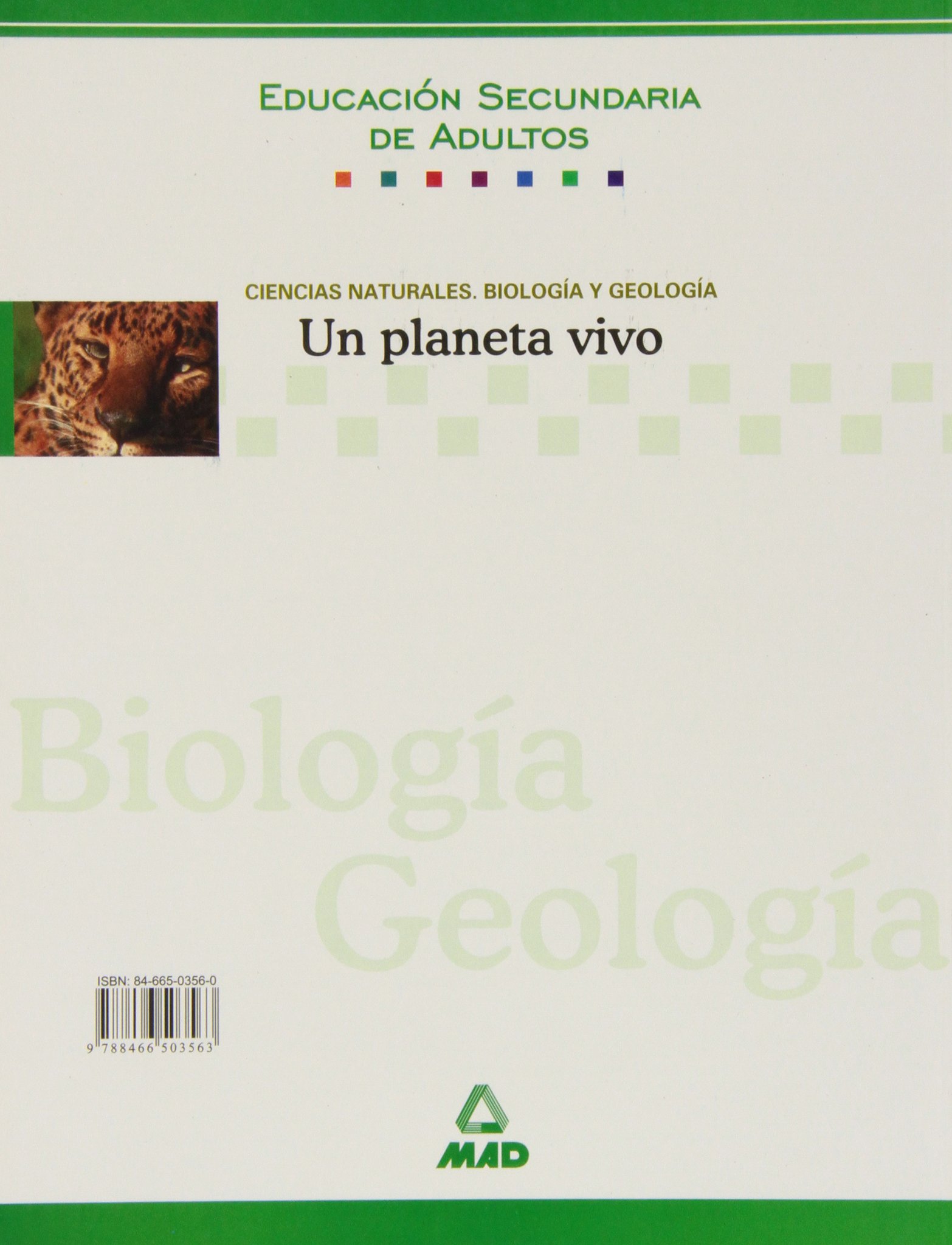 Ciencias naturales, biología y geología : un planeta vivo