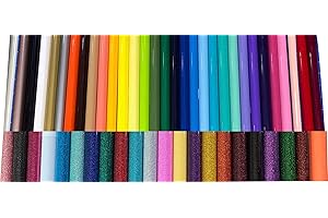 EasyWeed Heat Transfer Iron On Vinyl 5 Pack of 12"x15"