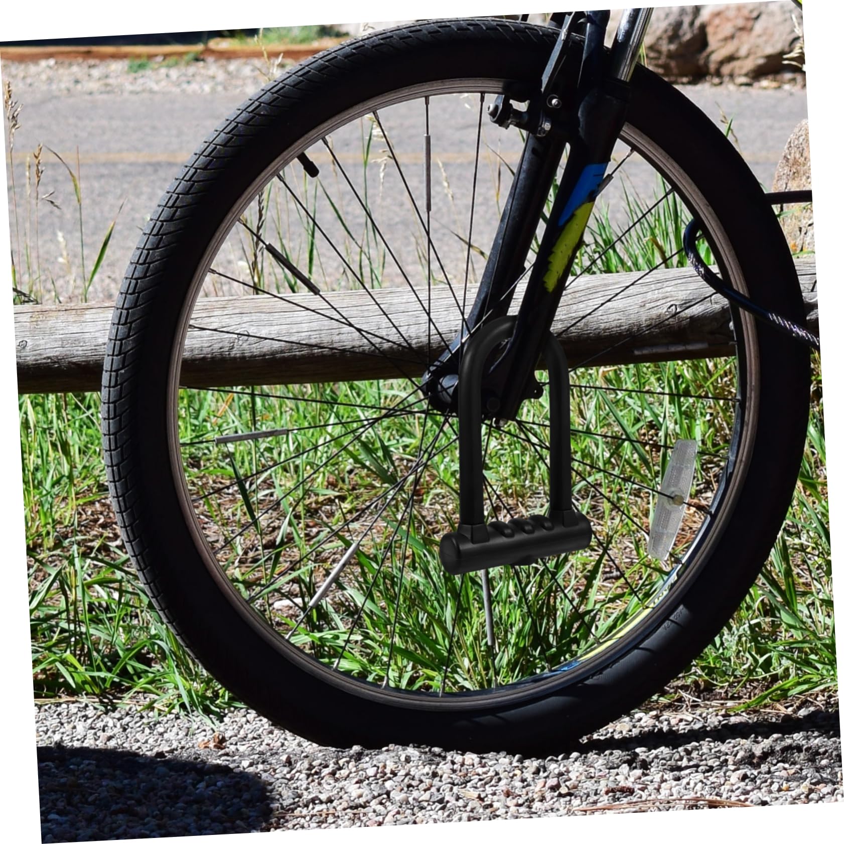 Lucchetto Per Bicicletta u in e Silicone Resistent Usura Adatto Mountain Bike Scooter Come Per Ciclisti