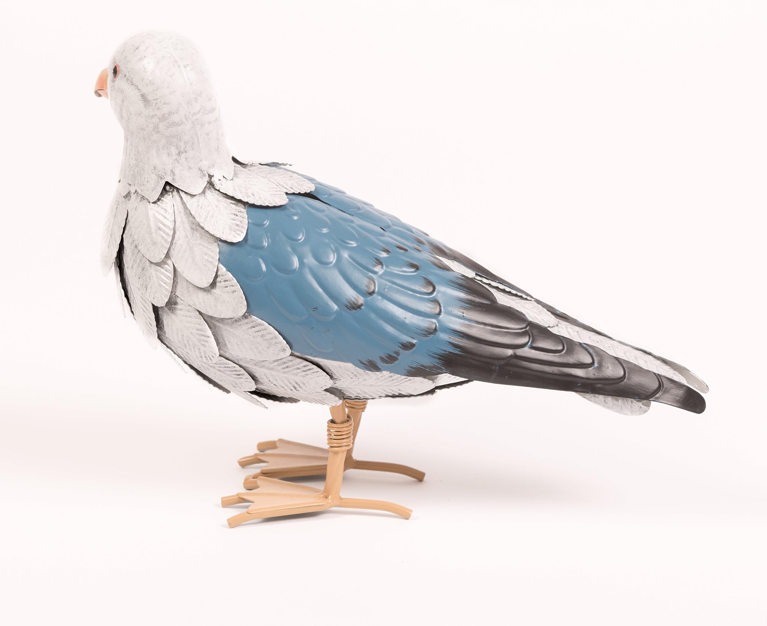 Large Metal Seagull Bird Garden/Home Ornament/Statue Decor 42cm