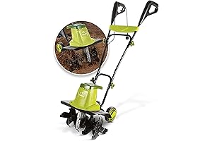 Sun Joe TJ604E 16-Inch 13.5 Amp Electric Garden Tiller/Cultivator