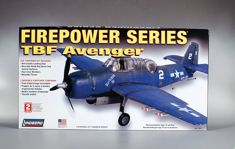 【希少】1/18 TBF-1 AVENGER / アベンジャー アメリカ海軍 雷撃攻撃機 TBF-1 `アヴェンジャー` (プラモデル