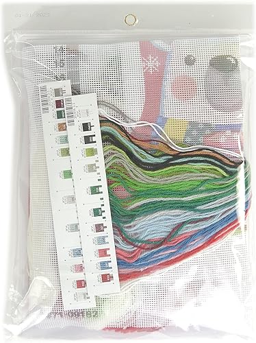 Miniatura 8 de Calcetín de Navidad Dimensions Needlecrafts de punto de cruz, de 16 pulgadas