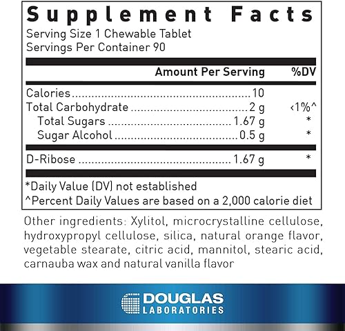 Miniatura 2 de Douglas Laboratories Corvalen Chews | Ayuda a restaurar y reponer la energía celular central | 90 tabletas masticables
