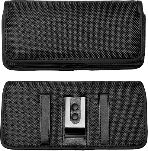 CELZEN Funda de nailon para teléfono celular iPhone 12 Mini, 13 Mini, iPhone SE (4.7 pulgadas), iPhone 5, 5S, funda horizontal de lona con clip para CELZEN Funda de nailon para teléfono celular iPhone 12 Mini, 13 Mini, iPhone SE (4.7 pulgadas), iPhone 5, 5S, funda horizontal de lona con clip para