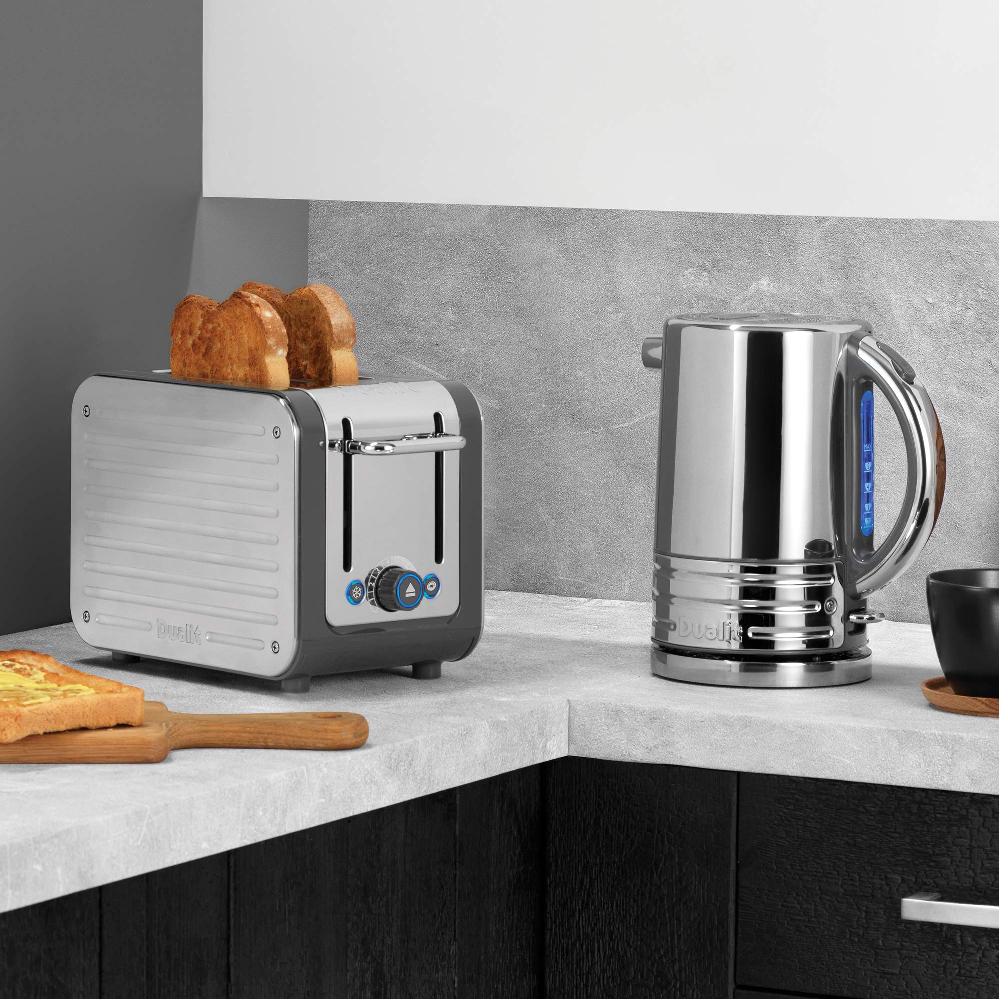 Dualit Architect Kettle 1.5 Litre 2.3 KW Stainless Steel Kettle With