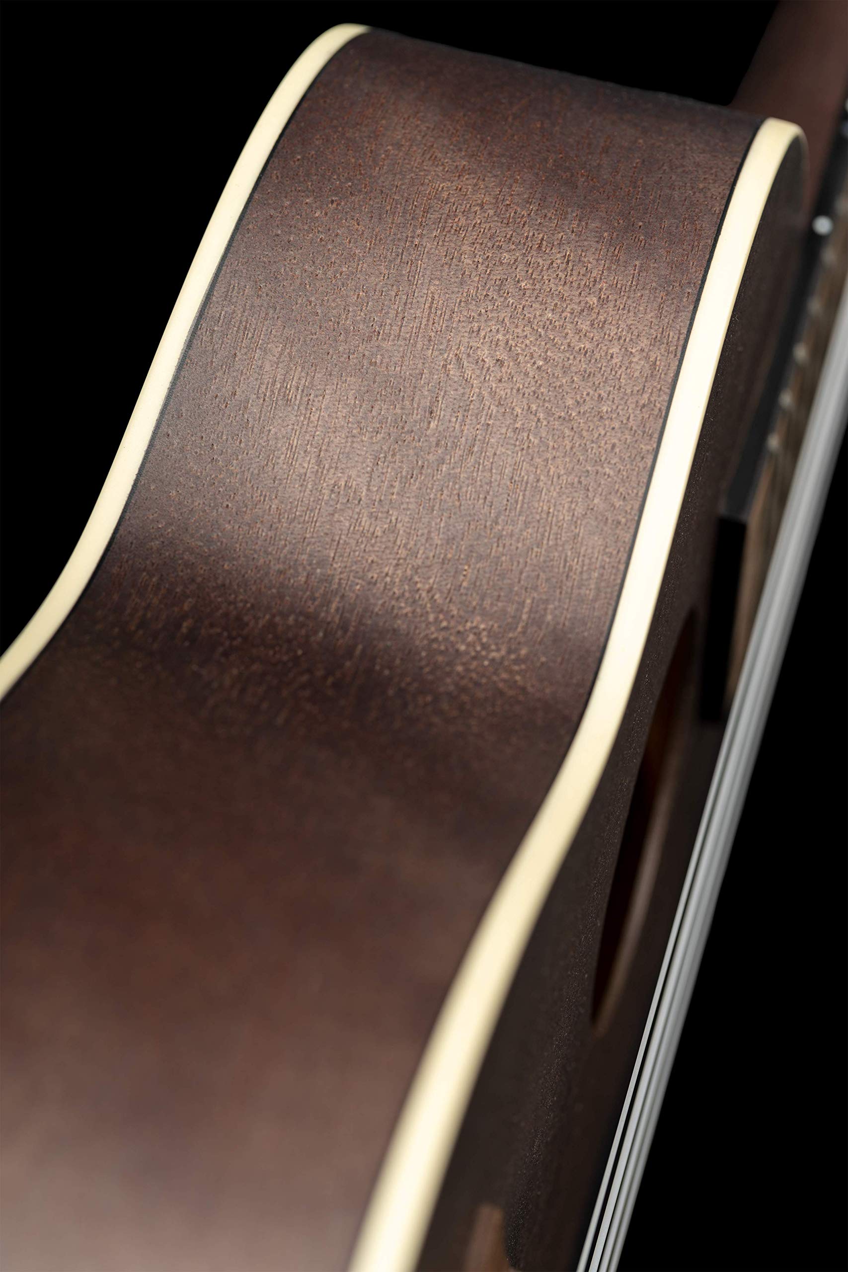 Ortega Guitars Ukulele Concerto Acustico – Earth Series – Okoume, Black (RUCOAL)