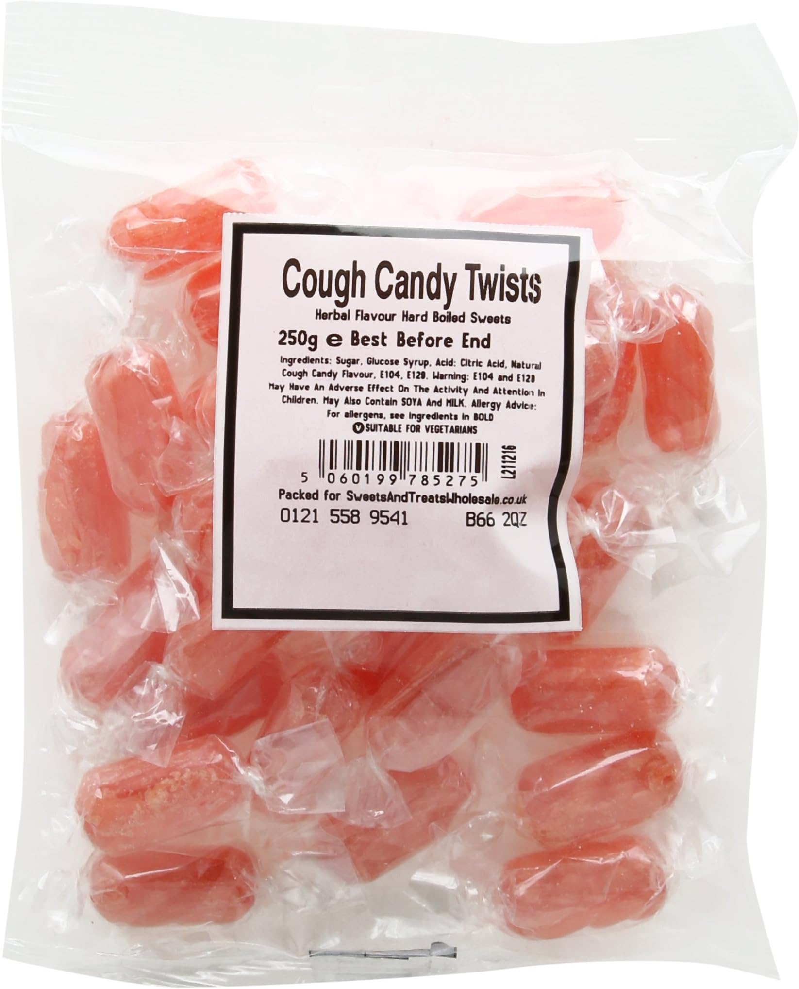 Cough Candy Twists 1kg