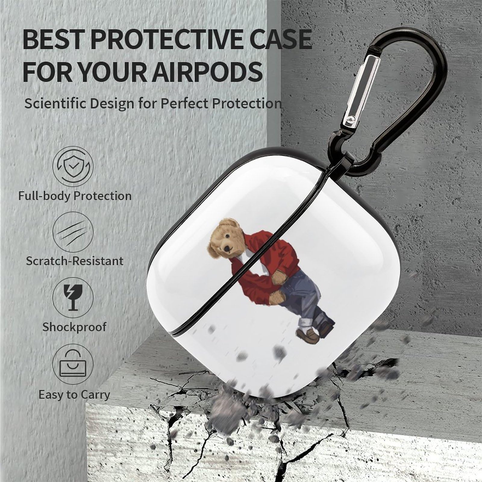 Amazon | AirPods3 ケース くま ポロベアー Bear Polo Bear 2021