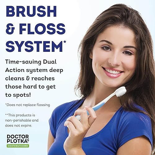 Miniatura 9 de MOUTH WATCHERS - Cepillo de dientes para adultos con cerdas de hilo dental 1 EA