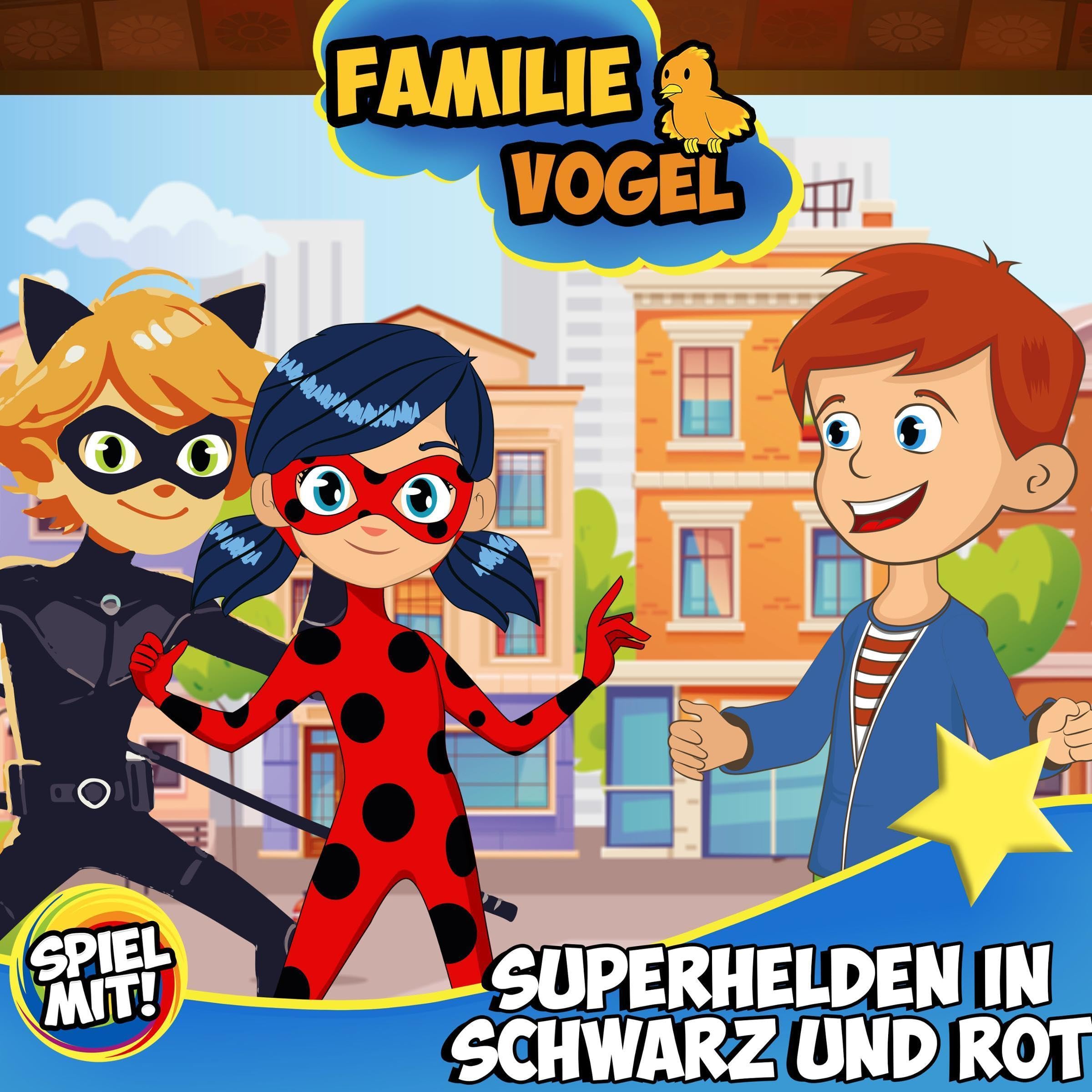 Cover art for Superhelden in Schwarz und Rot
