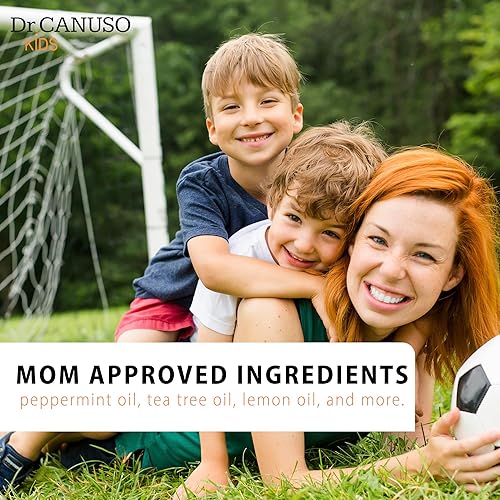 Miniatura 4 de Spray para pies para niños de Dr. Canuso  Ambientador de zapatos natural para niños y adultos  Sin residuos pegajosos  Combate los pies apestosos y