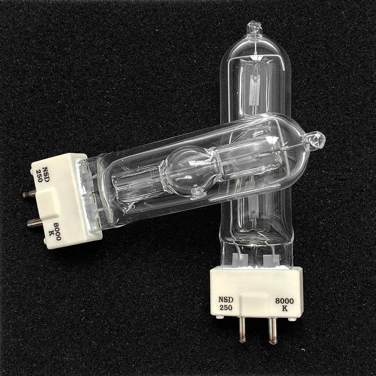 1 lámpara de iluminación de escenario MSD 250/2 NSD MSD250W Watts 90V MSR Bombilla 8000K Lámpara de haluro metálico Bombilla de cuarzo for retroiluminación de discoteca