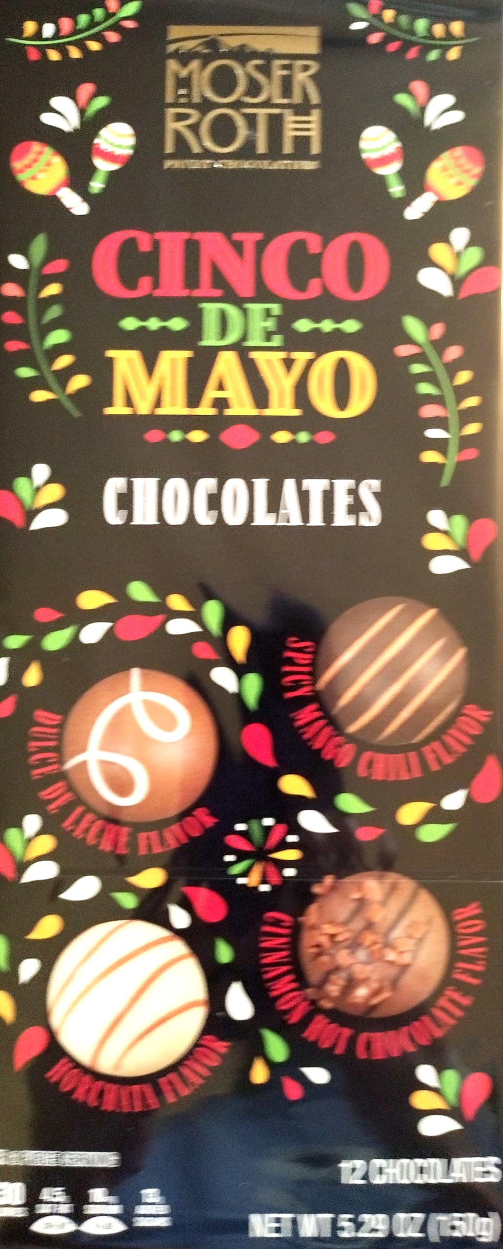 Amazon.com : Generic Moser Cinco De Mayo Chocolates, Roth Privat