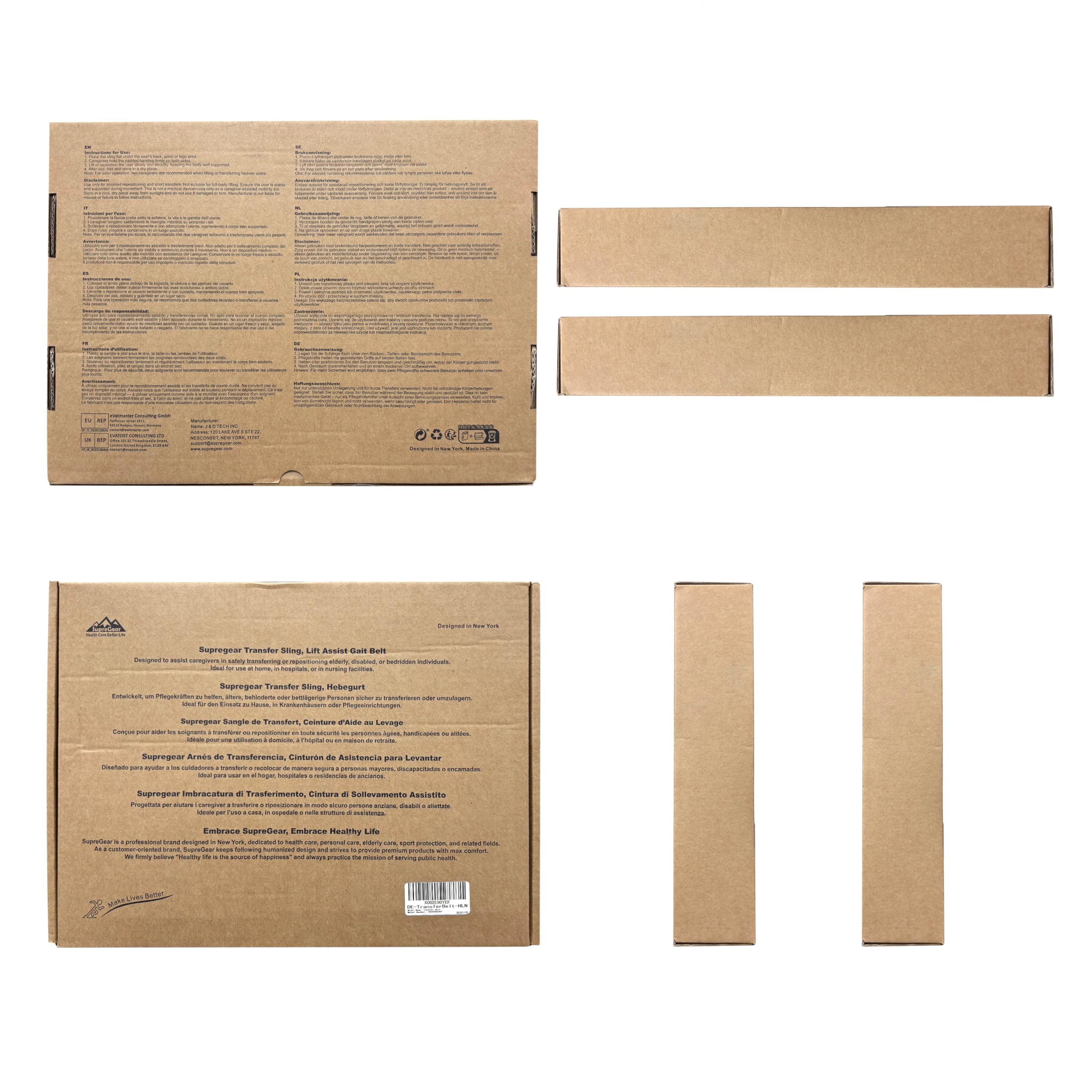 supregear Imbracatura di trasferimento imbottita 90 cm con 6 maniglie, Ausilio per riposizionamento anziani, girare a letto, alzarsi e supporto mobilità quotidiana, Aqua