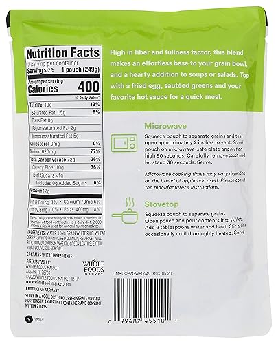 Miniatura 2 de 365 by Whole Foods Market Mezcla de lentejas 7 granos 88 onzas