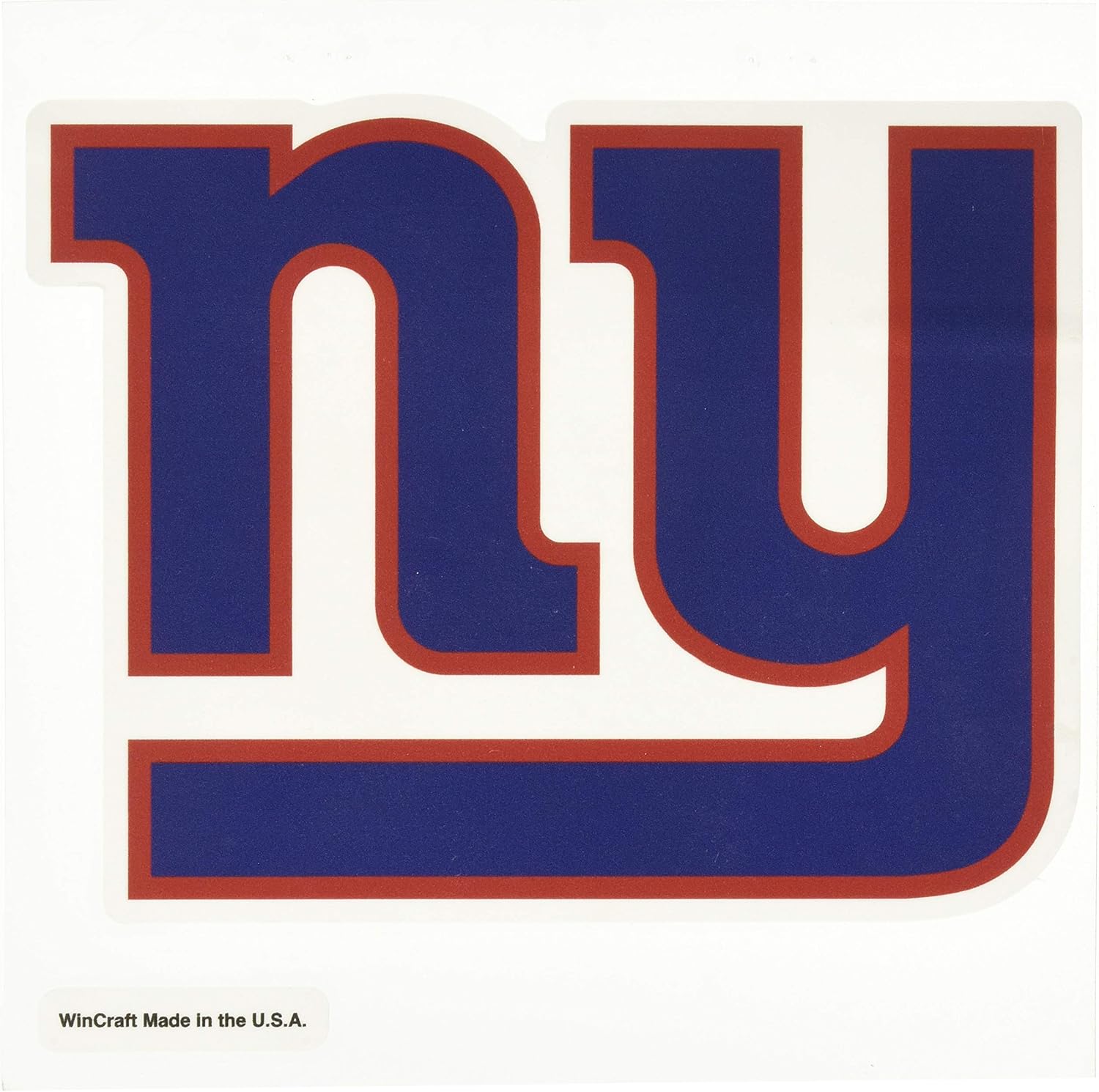 Wincraft NFL New York Giants Die-Cut Color Decal, 8"x8", Team Color