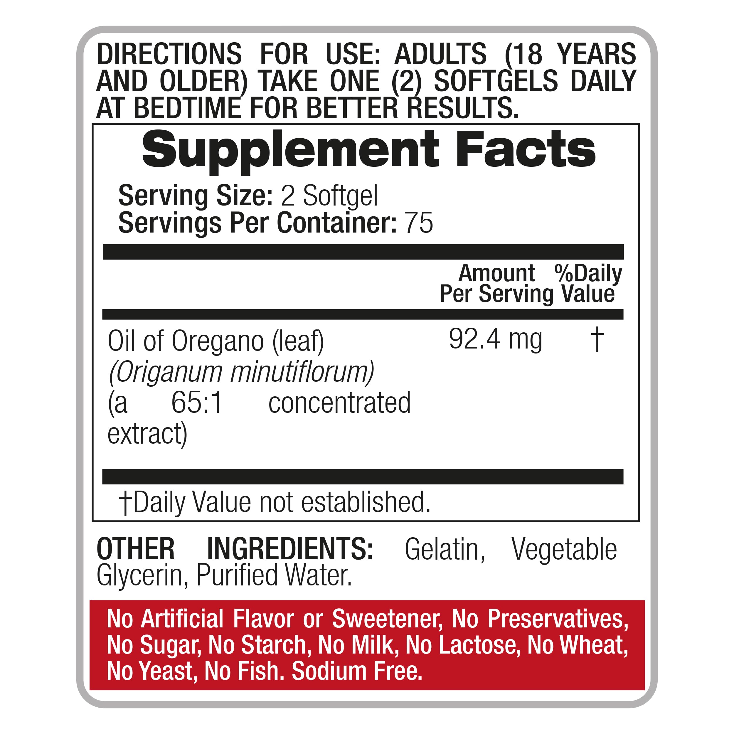 FITO MEDIC'S Lab | Oil of Oregano | 150 softgels | Oregano Oil | Herbal Supplement. — Amazon image 6