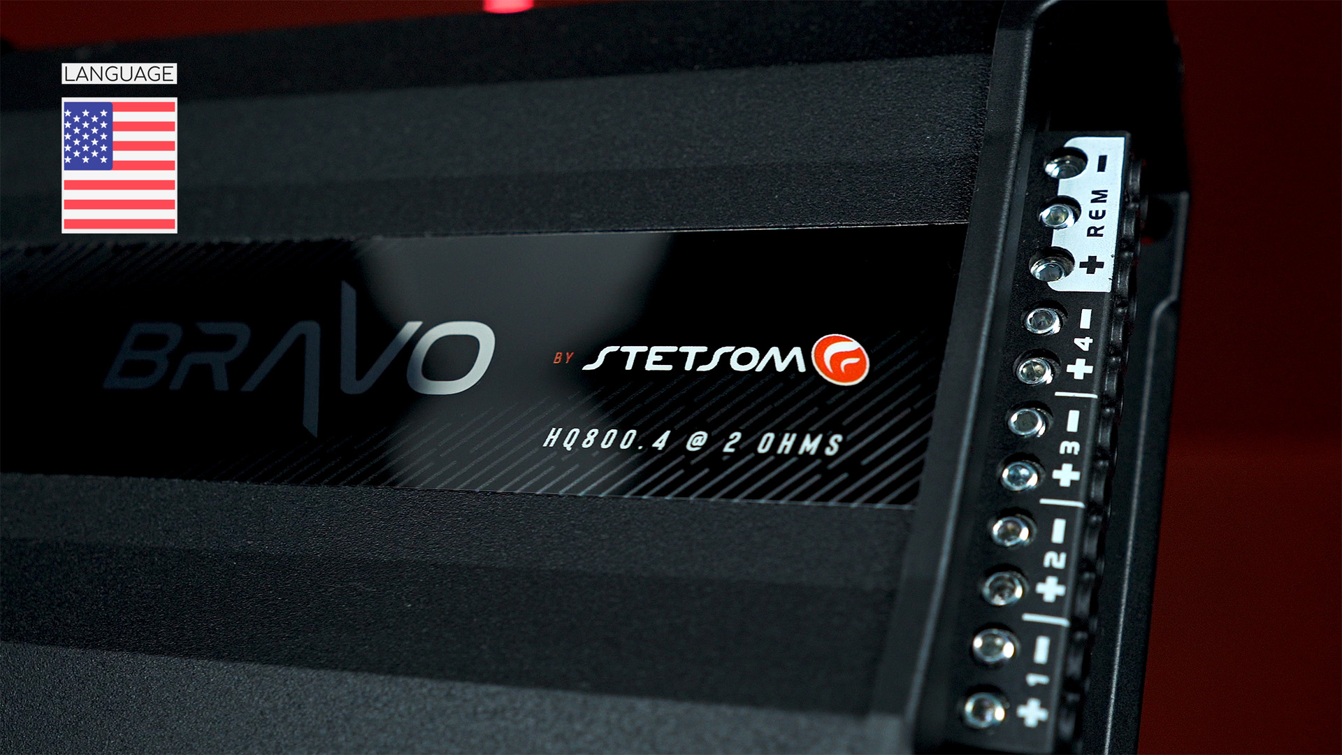 Stetsom Bravo HQ 800.4 Multichannel Amplifier - 2 Ohms Stable - 800 - View #4