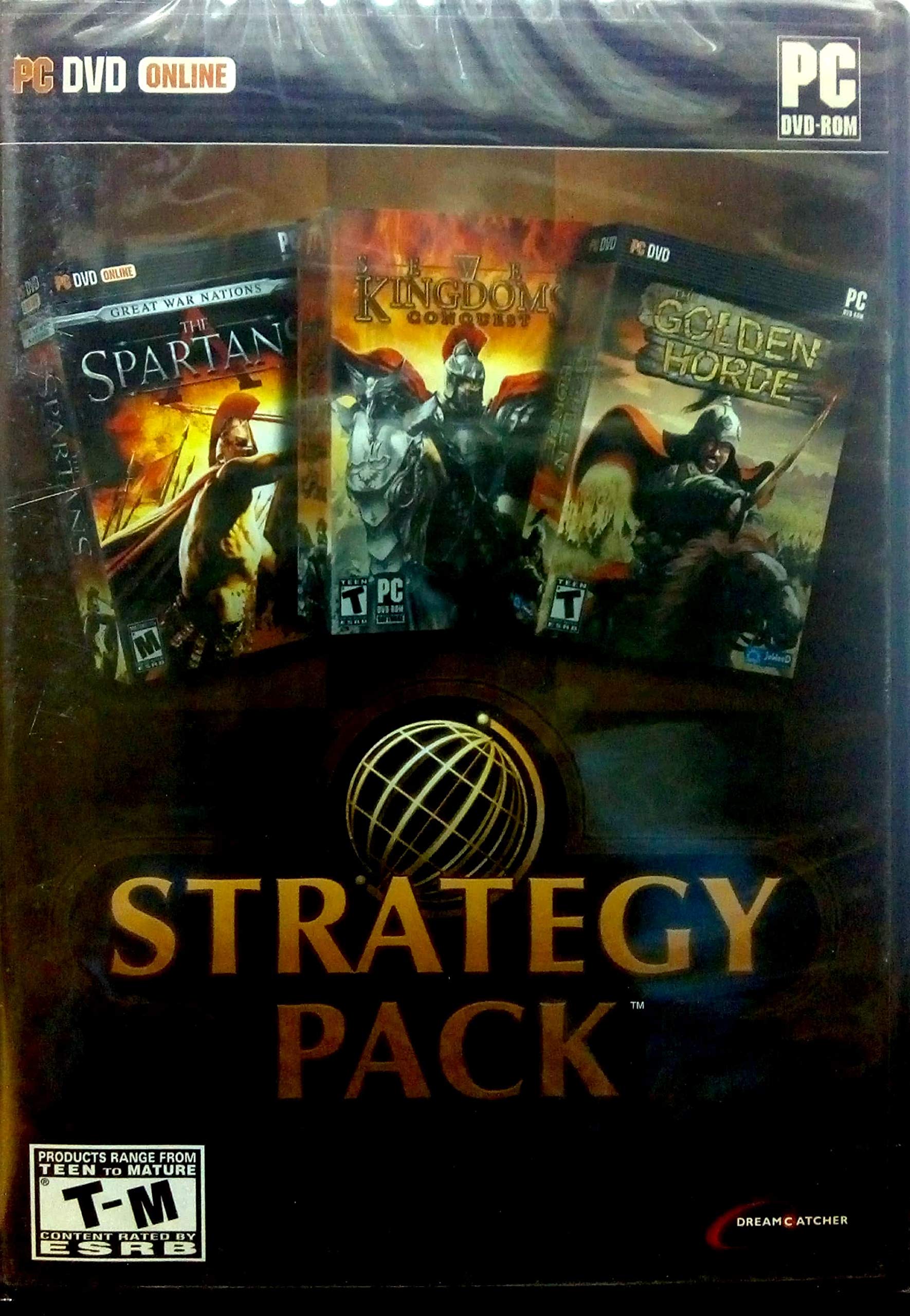 Strategy Pack with Golden Horde, 7 Kingdoms & Great War Sparta - Standard Edition [video game]