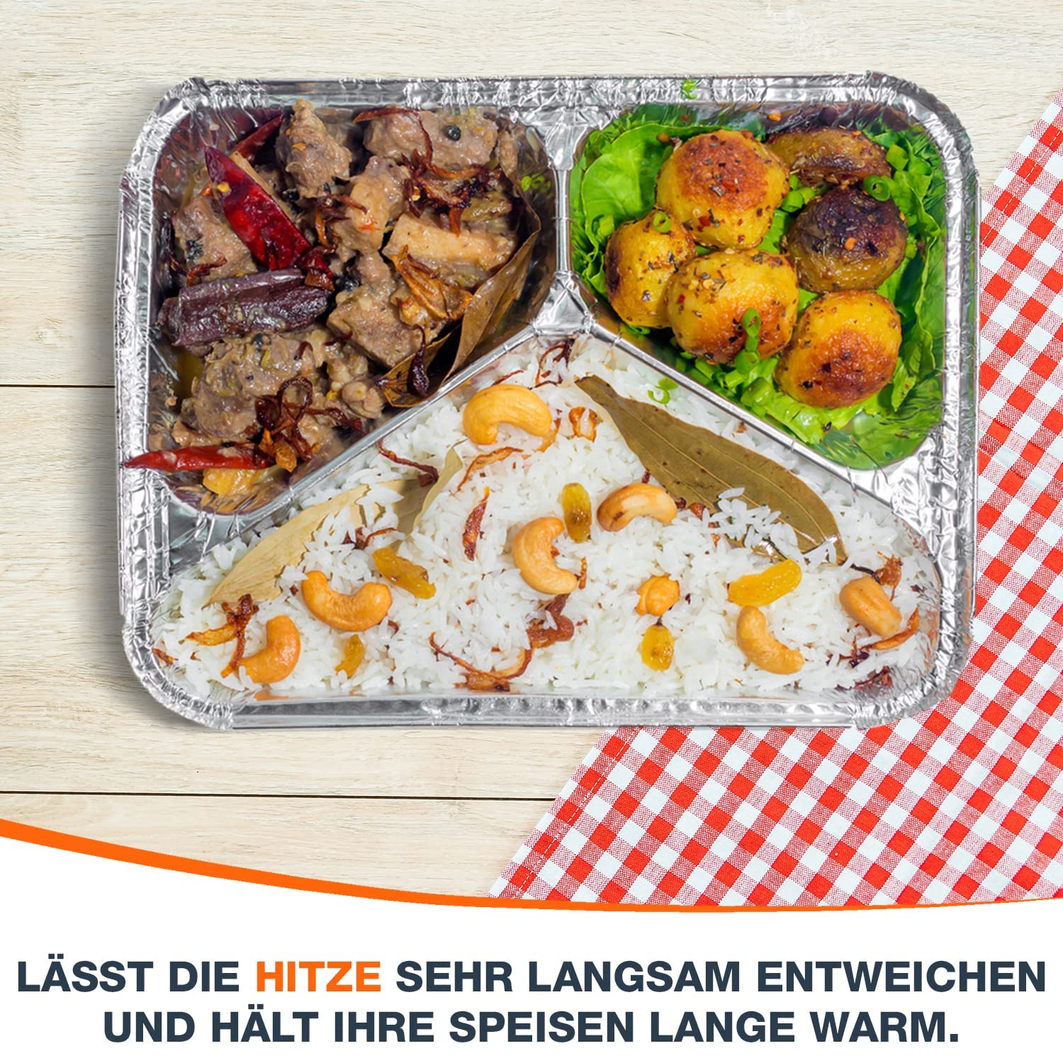 100 Aluschalen - Grillschalen in unterschiedlichen Ausführungen - Tropfschalen mit Deckel in Markenqualität - R881G + Deckel CR100G/HS