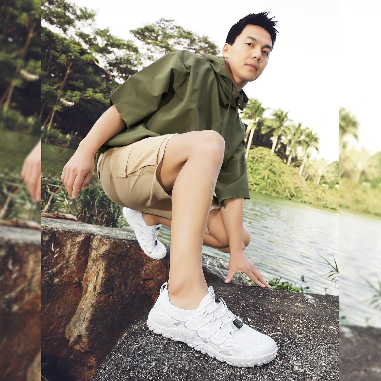 Water Shoes Wide Width for Women Men Swim Beach Barefoot Shoes Quick Drying Aqua Shoes for Pool Diving Boating River Yoga Lake Surfing - Image 7