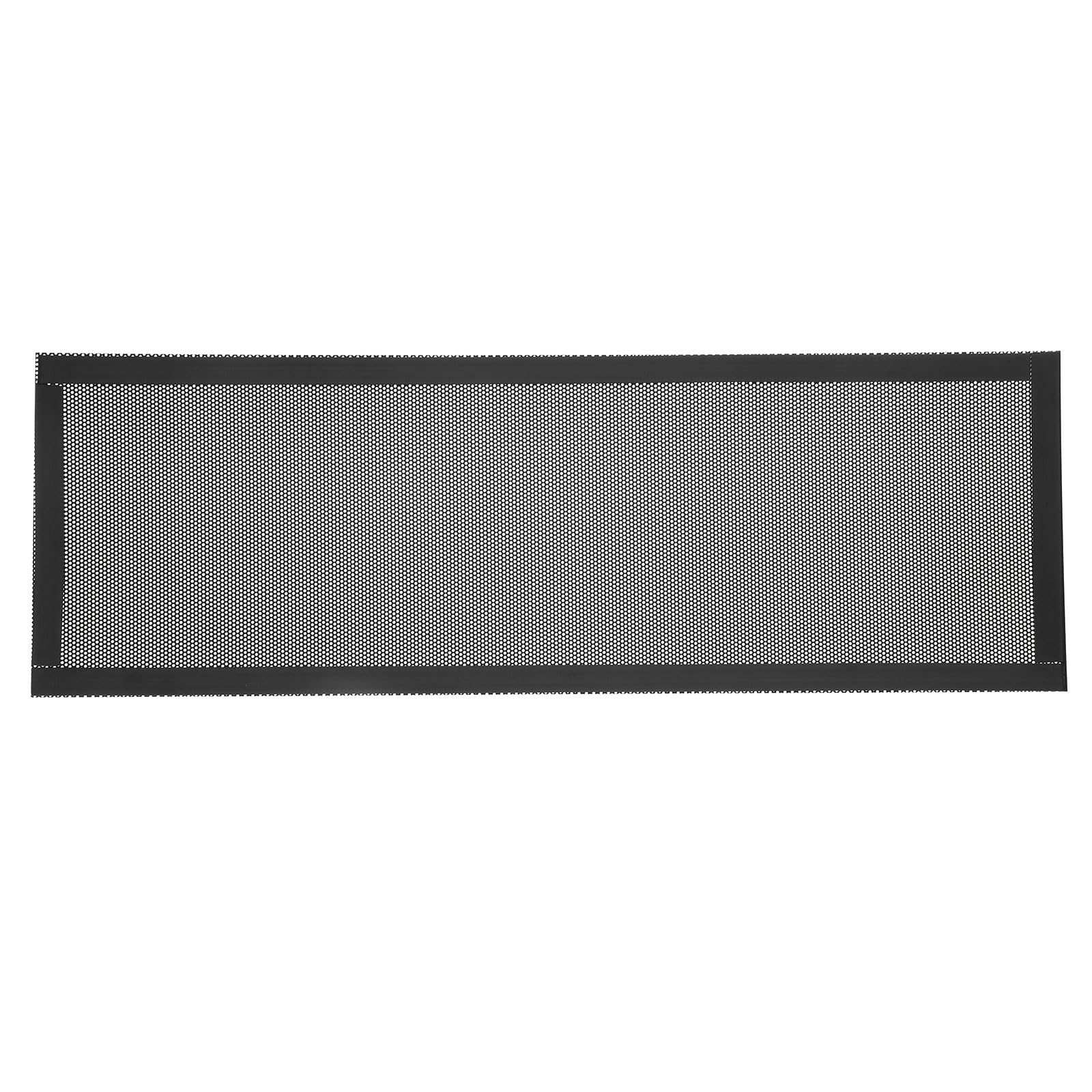 MECCANIXITY 3PCS PC Dust Filter, 360mmx120mm PVC Computer Case Cooler Dustproof Mesh Cover Fan Grills for Computer Chassis Speaker, Black