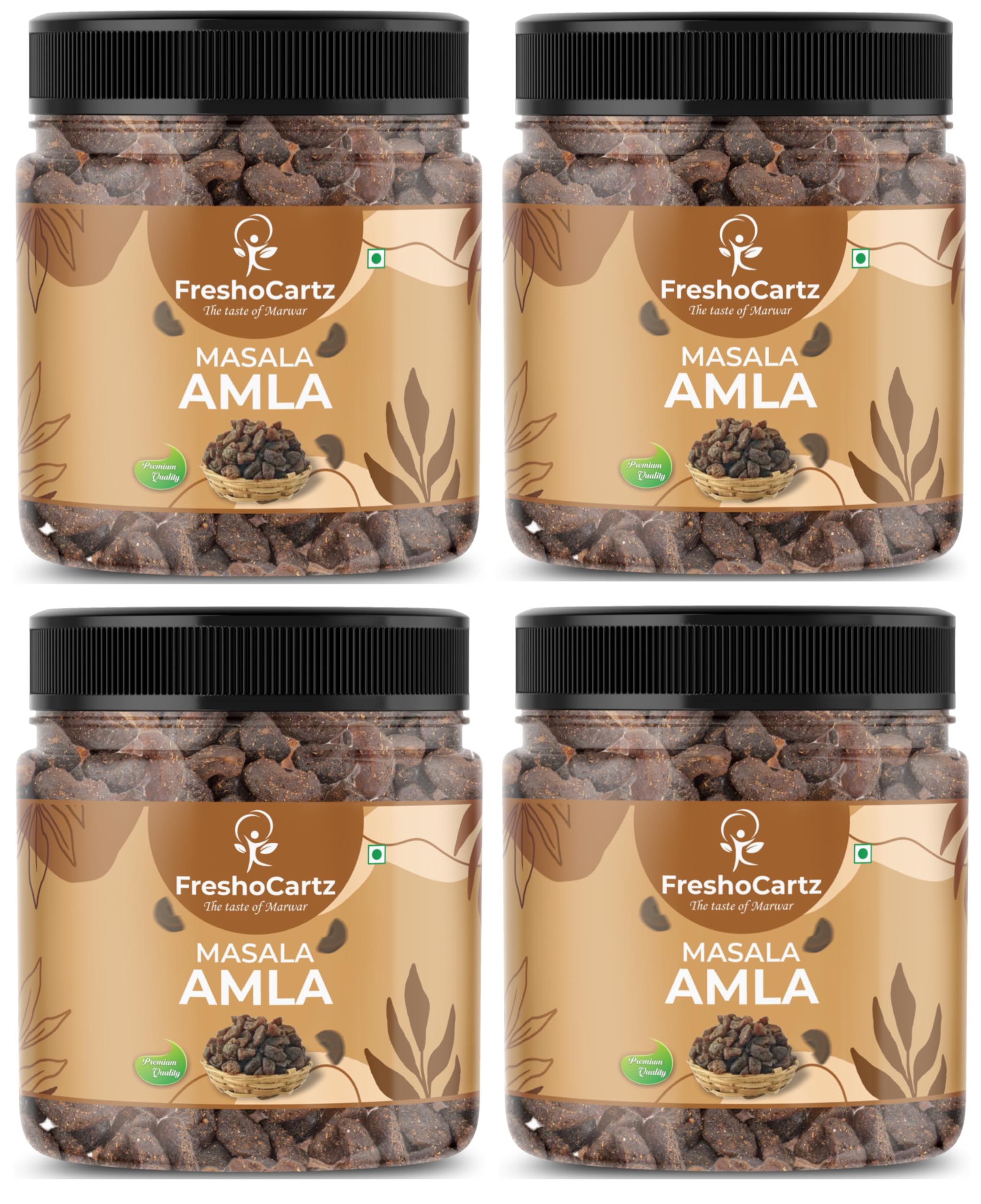 FreshoCartz Masala Amla Candy | Spicy Salted Digestive Masala Coating Soft Fresh Amla Pods with More Amla Less Masala Indian Gooseberry Candy | Chatpata Amla - Jar Pack (Masala Amla, 300g (Pack of 4)) (B0D9JL9TK4) Amazon Price History, Amazon Price Tracker