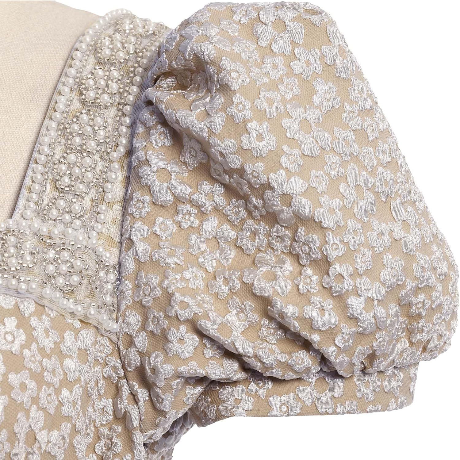 Womens Regency Dress Empire Waist Long Regency Costume Victorian Gown - Image 5