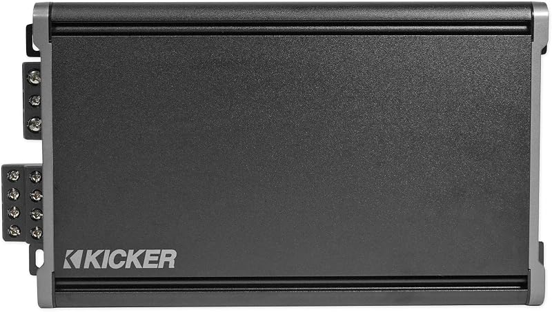 46CXA3604T CXA360.4 360w RMS Amplificador de audio para automóvil de 4 canales Clase A/B Paquete de amplificador con Rockville RWK42 Calibre 4 4 ​​Chan Kit de cables de instalación de amplificador para automóvil (2) RCA