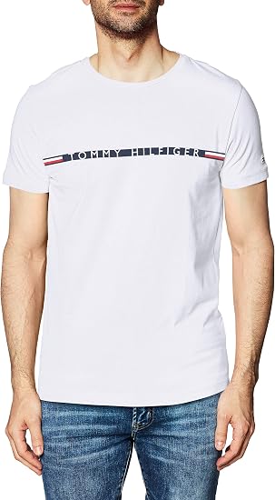 Tommy Hilfiger MW0MW15319 Playera Para Hombre, Talla Extra Grande, Color  Blanco : Amazon.com.mx: Ropa, Zapatos y Accesorios