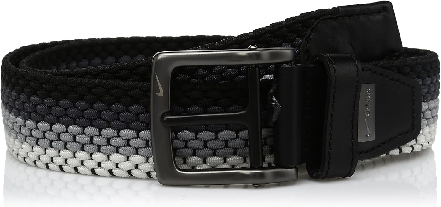 Nike Men's G-Flex Woven Stretch Golf Belt : Clothing, Shoes & Jewelry