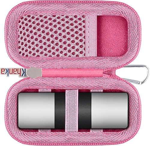 Vista 65 de Khanka Funda rígida de repuesto para AliveCor Kardia Mobile ECG/KardiaMobile 6L EKG (oro rosa)