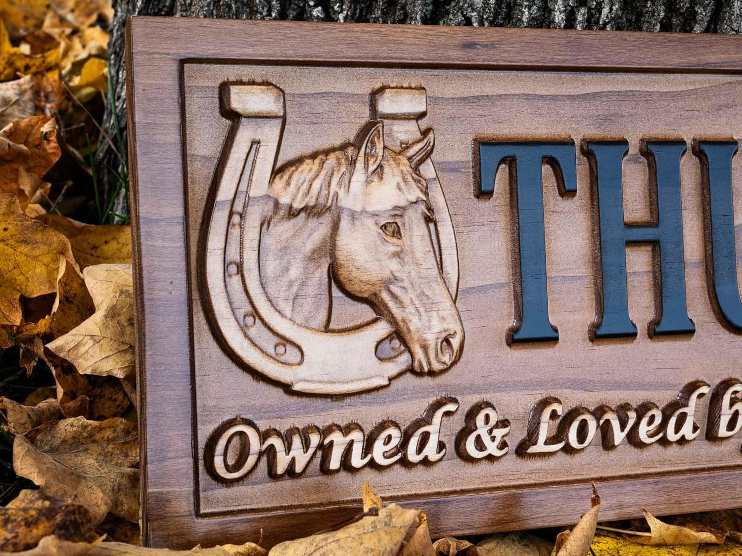 Horse Stall Ranch Sign Horse Barn Decor Rustic Wood Sign Personalized Couples Gift Custom Wooden Sign Horse Name Sign Horse Stable Sign