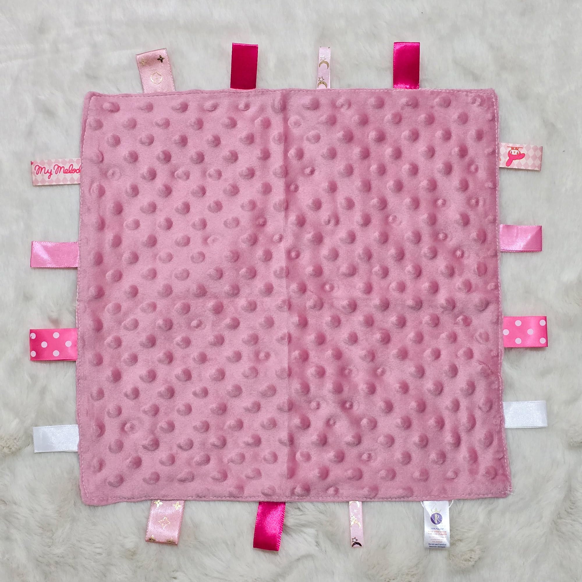 Royal Icon Baby Comforters tag blanket, Ultra Soft and Unique Design Taggies for Babies - Image 2