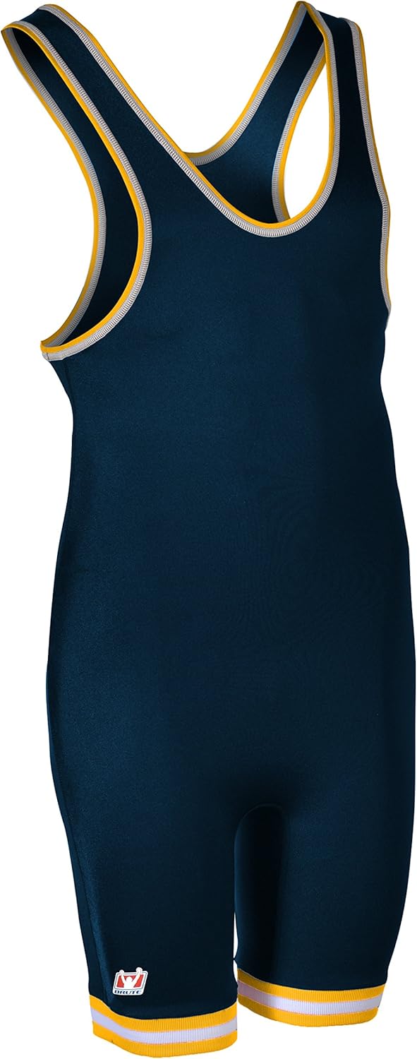 Brute Oklahoma State Wrestling Singlet Navy/Gold Boys