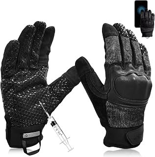 Nadelstichschutz Schnittfeste Touchscreen Handschuhe – Taktische Leistungsfähiger Schnittschutz Bildschirmberührung, ANSI A9, EN388, ASTM F2878-10 Punktion Stufe 5, Polizei, Armeehandschuhe