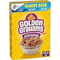 Vista 14 de Golden Grahams, Cereal de desayuno, sabor a galletas Graham, grano entero, 11.7 onzas