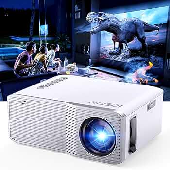美品　Smart Mini Projector KABENI PRO T90 Toumei C900 Portable Mini DLP Projector With Battery