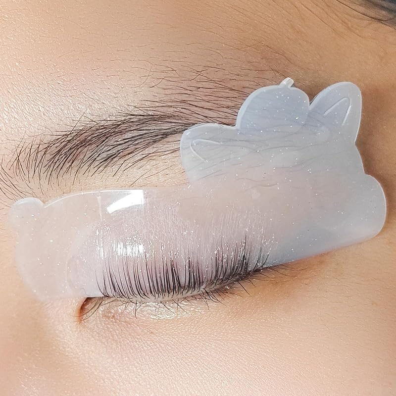 Libeauty Pads de Silicone para Curvatura de Cílios No.1, Formato de Cachorrinho, Ultrafinos, Reutilizáveis, 1 Par