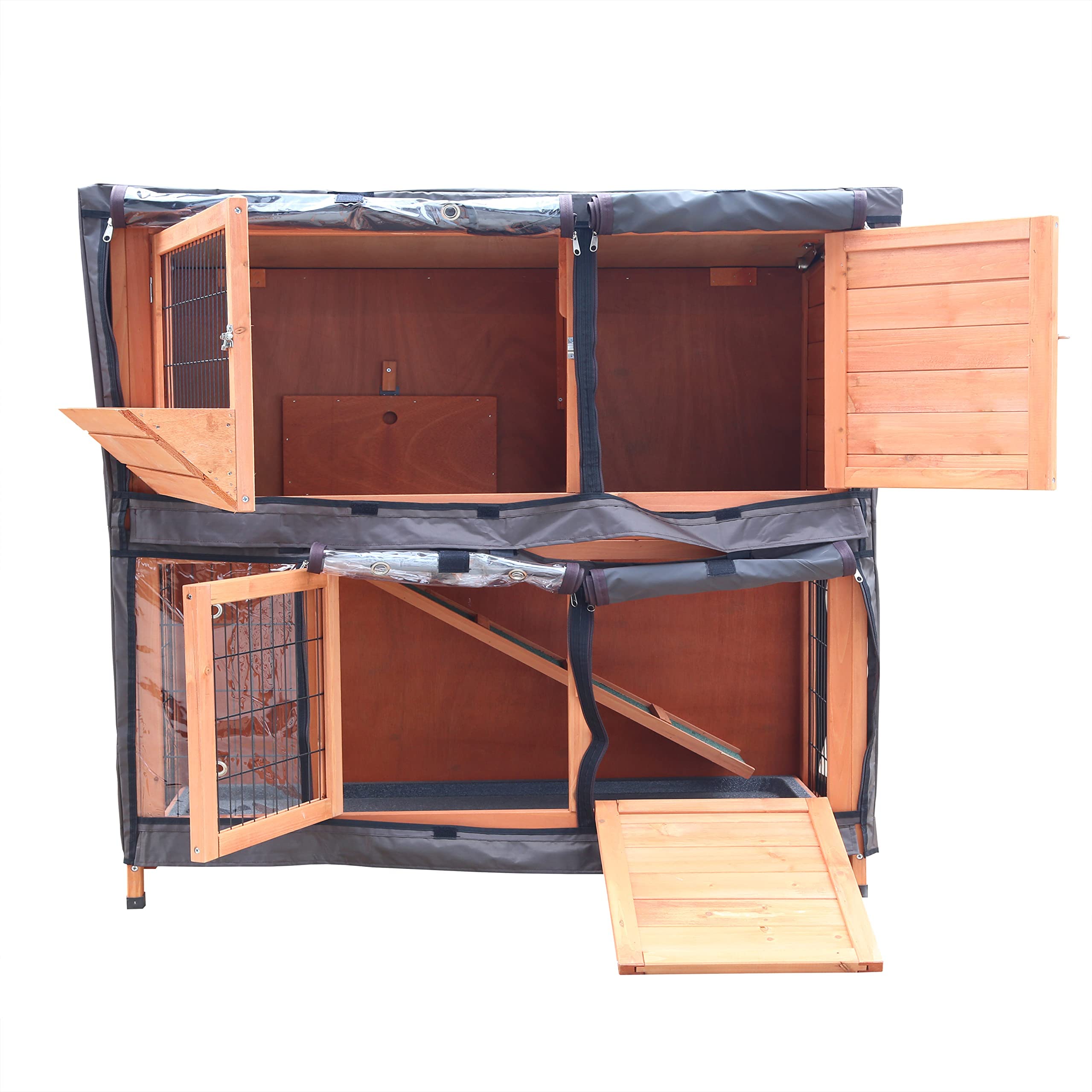 Buy BUNNY BUSINESS4ft 2Tier Double Decker Rabbit/Guinea Pig Hutch