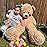 MorisMos Giant Teddy Bear 4 Feet, Cute Big Teddy Bear Plush 47inch Stuffed Animal, Classic Girlfriend Boyfriend Gift Birthday Baby Shower Decorations, Brown