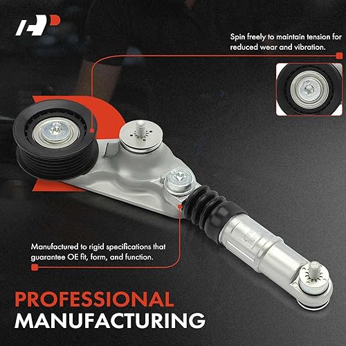 Miniatura 4 de A-Premium Conjunto tensor de correa con polea compatible con Land Rover LR2 2013-2015, Discovery Sport 2015-2017, Range Rover Evoque 2012-2017 2.0L,