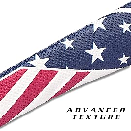 CHAMPKEY USA Pistol Golf Putter Grip | Comfortable Polyurethane and Lightweight Putter Grips (Midsize)